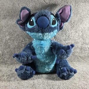 Disney Stitch Plush Large Stuffed Animal Toy Blue Purple 13 inch